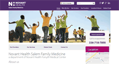 Desktop Screenshot of nhsalemfamilymedicine.org